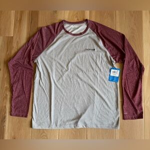 Columbia Men’s Long Sleeve Crew XM0848-010 - Omni-wick - Size L - NWT